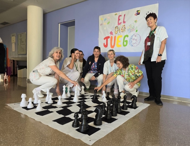 Celebración del Día del juego en el Clínico (HUSC) Celebración del Día del juego en el Clínico (HUSC)