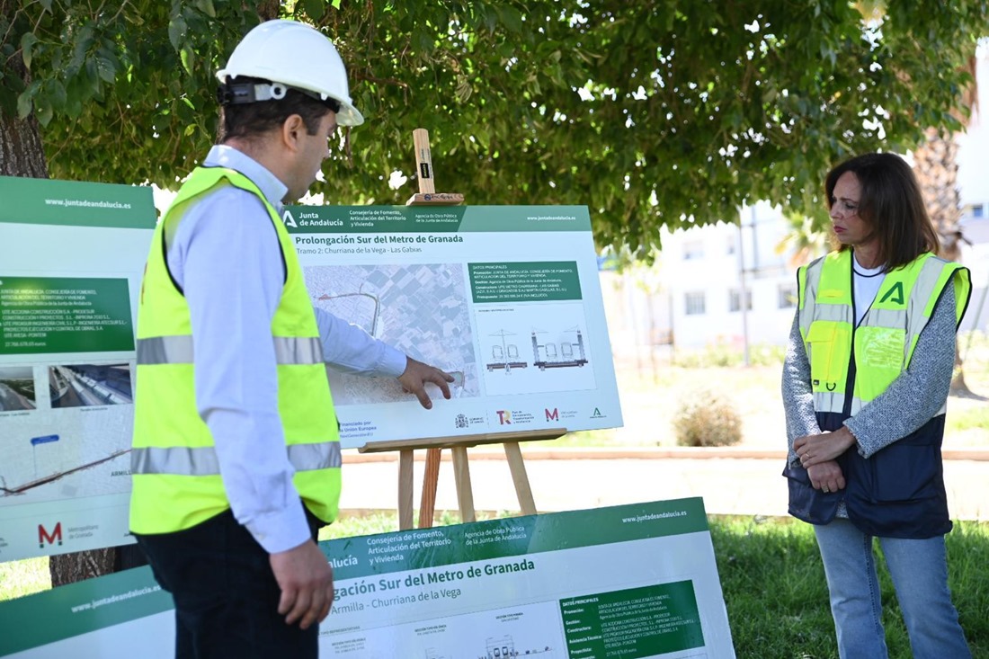Visita a las obreas del metro (JUNTA)