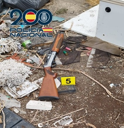 Arma intervenida (POLICÍA NACIONAL) Arma intervenida (POLICÍA NACIONAL)