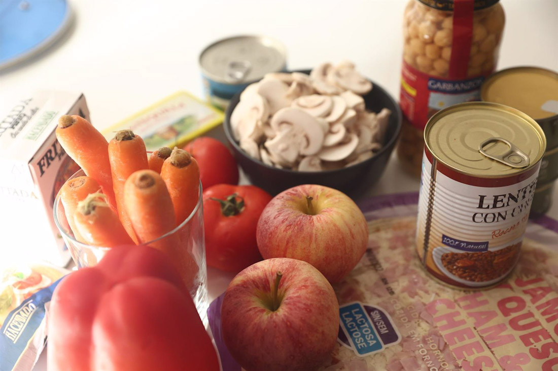 Distintos productos de alimentación en un hogar, en imagen de archivo (EDUARDO PARRA - EUROPA PRESS)