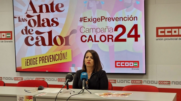 La secretaria general de CCOO del hábitat de Granada, Angustias Díaz (CCOO) La secretaria general de CCOO del hábitat de Granada, Angustias Díaz (CCOO)