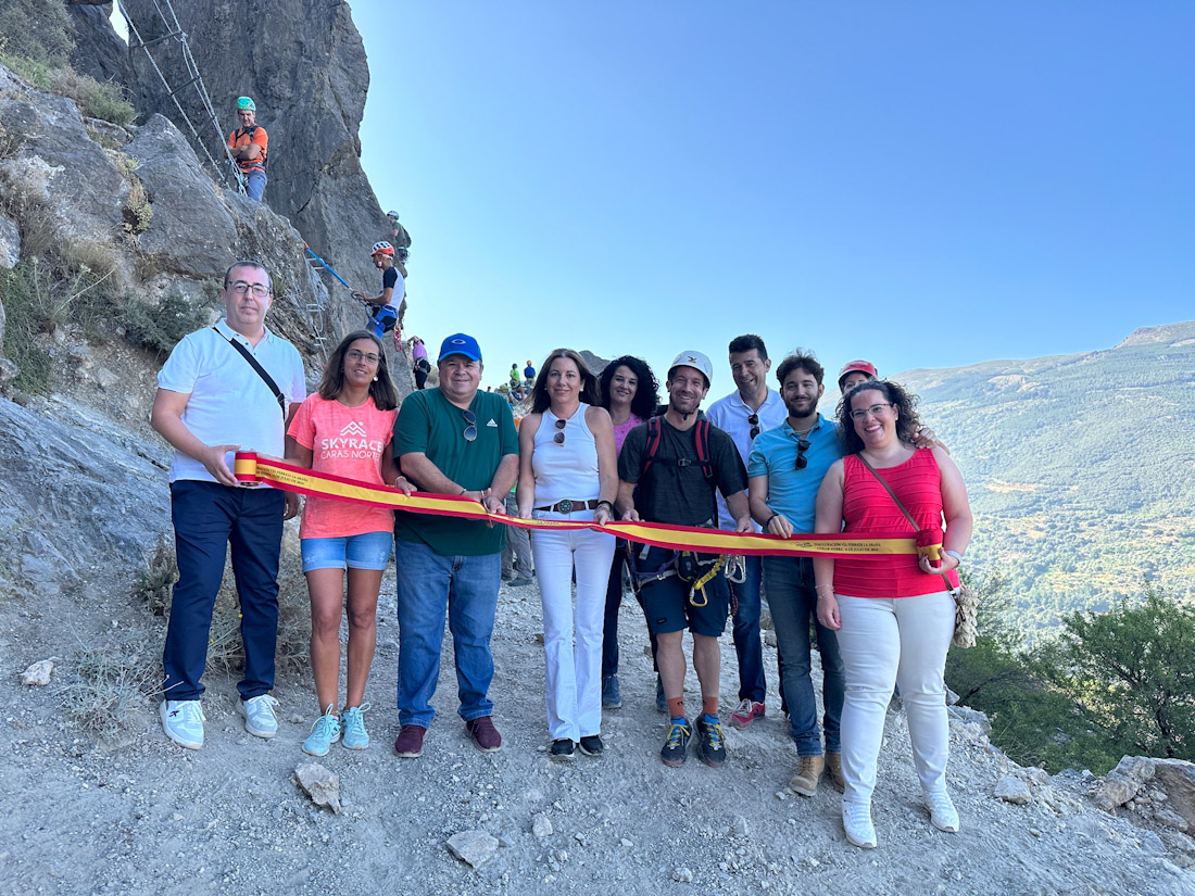 Inauguración de la Vía Ferrata (AYTO. GÜEJAR SIERRA)