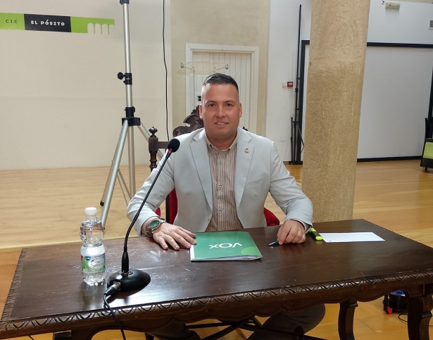 Jesús Lobato, portavoz de VOX en el Consistorio de Loja (VOX)