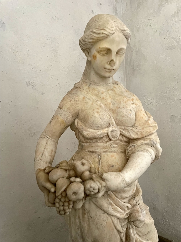 Una de las esculturas restauradas (JUNTA)