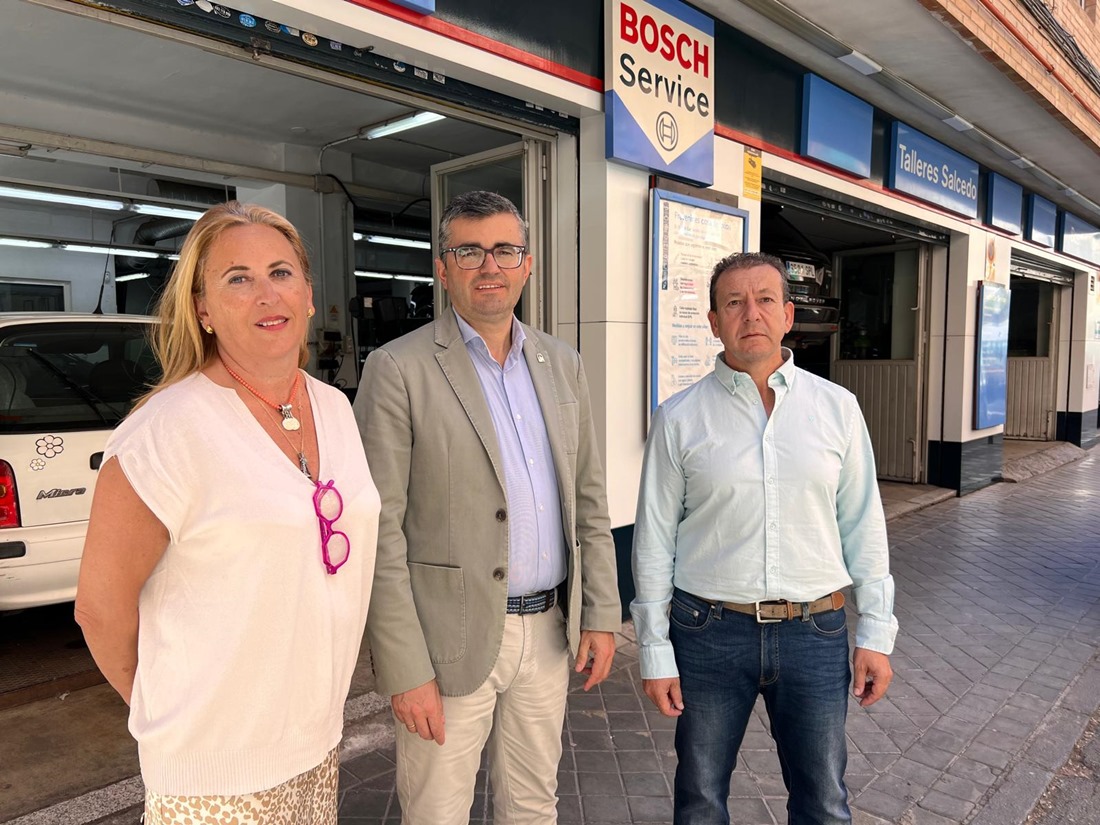 Imagen de la visita a un taller (JUNTA)