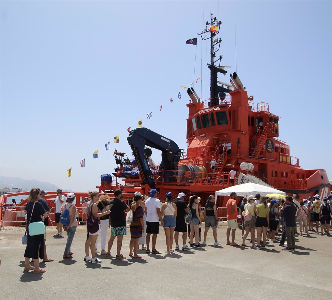 La última jornada de puertas abiertas al puerto de Motril (Granada) reúne a unas 5.000 personas (PUERTO DE MOTRIL)