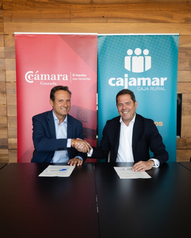 Firma del convenio (CÁMARA GRANADA)