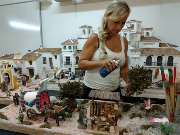 Preparación del belén (AYTO. HUÉTOR TÁJAR) Preparación del belén (AYTO. HUÉTOR TÁJAR)