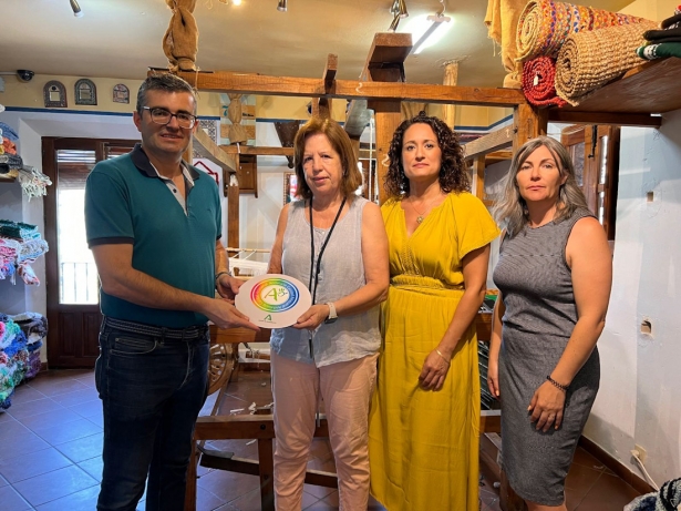 Visita al taller de Ana Martínez (JUNTA)