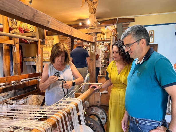 Visita al taller de Ana Martínez (JUNTA)