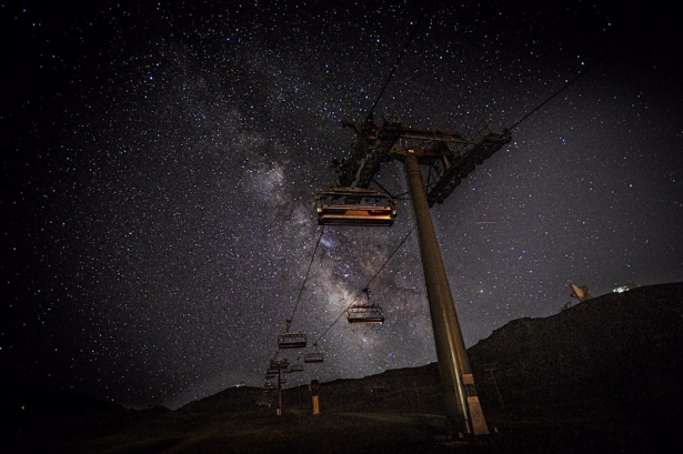Observación de perseidas en Sierra Nevada. Imgan de archivo (CETURSA SIERRA NEVADA)