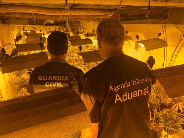 Centro de producción de marihuana desarticulado en Padul (GUARDIA CIVIL) Centro de producción de marihuana desarticulado en Padul (GUARDIA CIVIL)