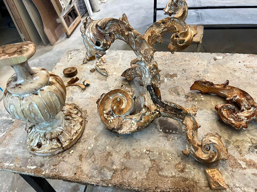 Imagen de la restauración (VIA CRUCIS)