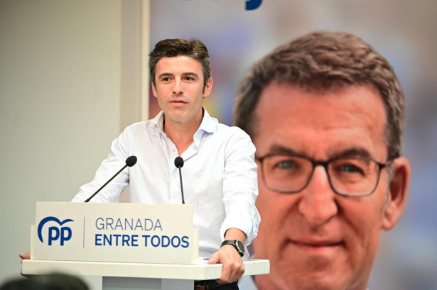 El secretario general del PP de Granada, Jorge Saavedra (PP)