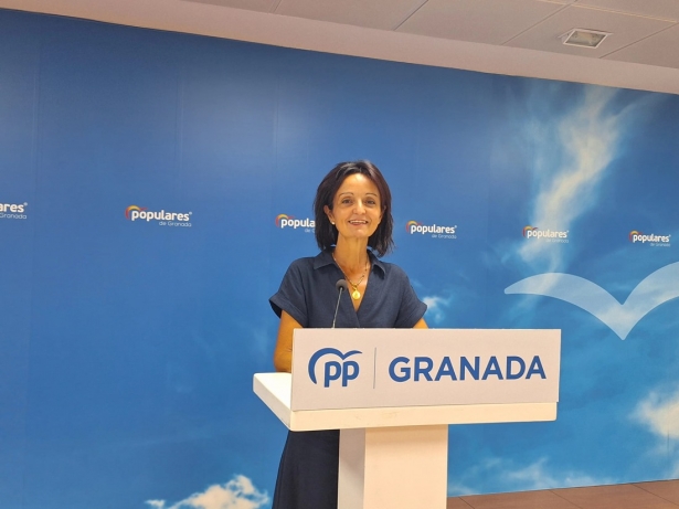 La vicesecretaria de Bienestar Social del PP de Granada, Celia Perales (PP)