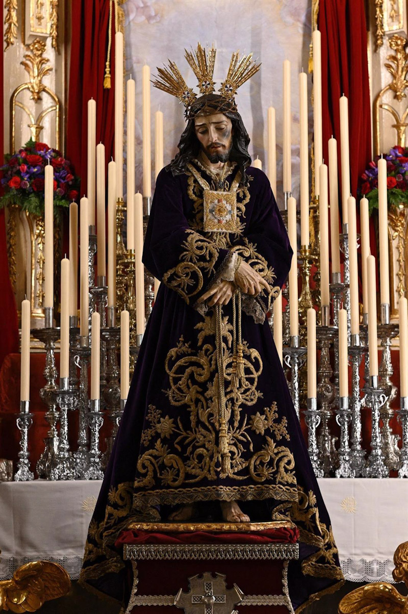 La imagen de Nuestro Padre Jesús del Rescate (FEDERACIÓN DE HERMANDADES Y COFRADÍAS DE GRANADA)