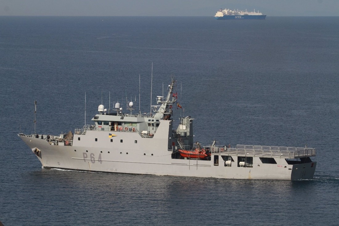 El patrullero `Tarifa` en imagen de archivo. (ARMADA)