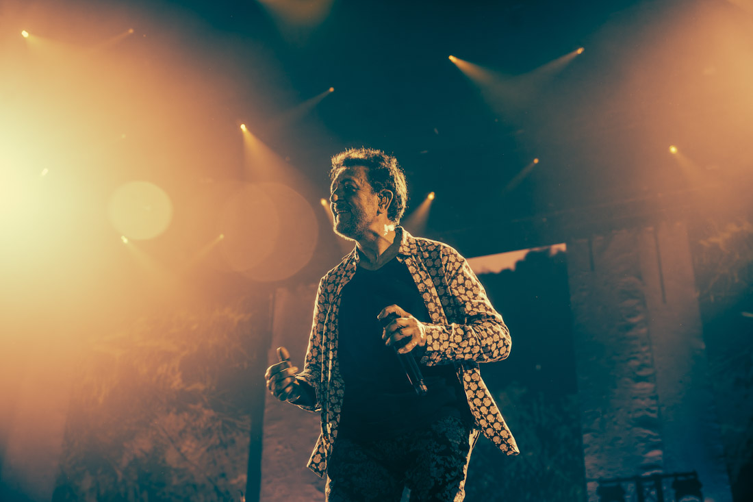 Manolo García durante una actuación (GRUPO CONCERTTOUR)