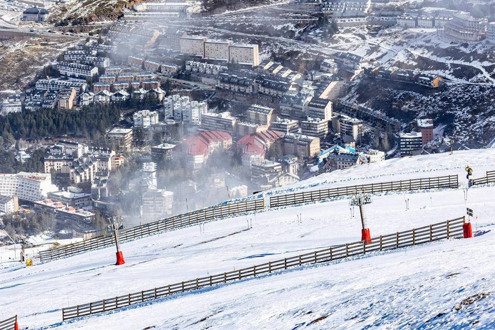 Foto de la línea del telesquí El Puente II (CETURSA/ARCHIVO)
