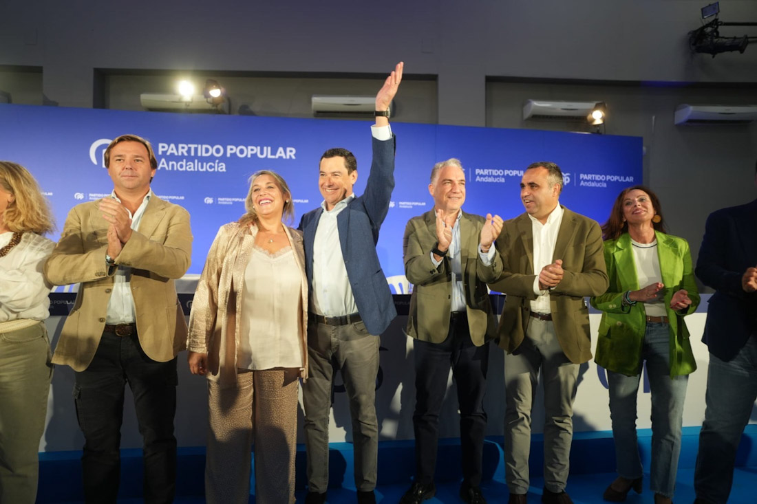 Juanma Moreno en Las Gabias (PP)