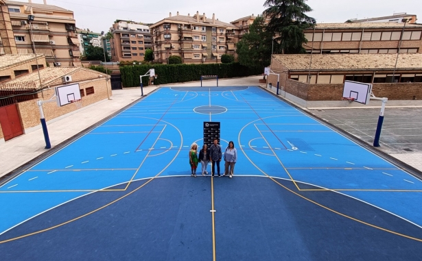 Pista polideportiva del Colegio CajaGranada (CAJAGRANADA FUNDACIÓN)
