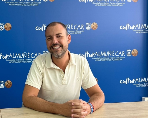 El concejal de Cultura, Alberto García Gilabert (AYUNTAMIENTO ALMUÑÉCAR)