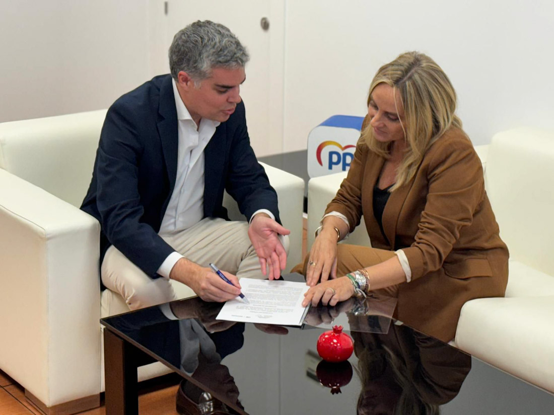 Vicente Azpitarte y Marifran Carazo (PP)