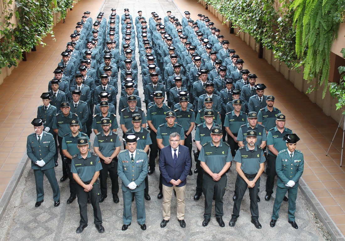 José Antonio Montilla ha recibido a los nuevos agentes (SUBDELEGACIÓN)