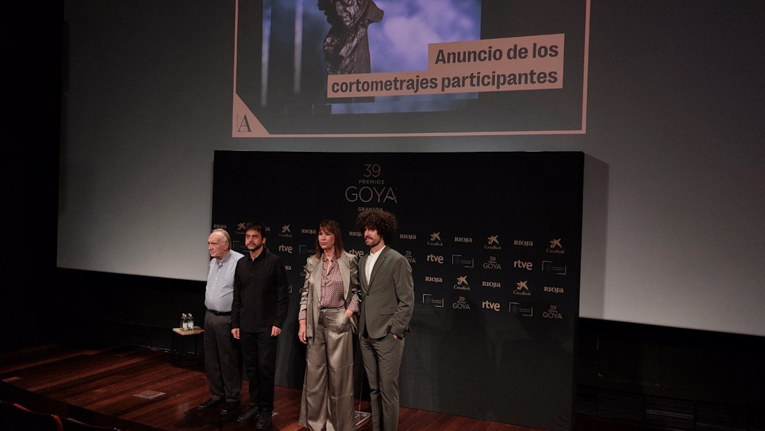 La Academia de Cine anuncia los candidatos a la nominación para el Goya al Mejor Cortometraje en su 39ª edición, en Madrid a 11 de octubre de 2024 (EUROPA PRESS)