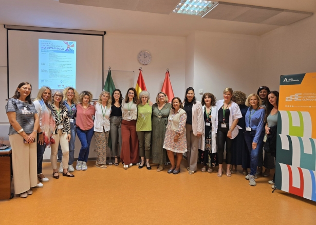 Foto de familia tras la jornada (HUSC) Foto de familia tras la jornada (HUSC)