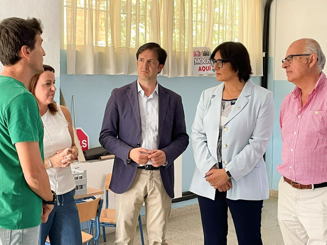 Visita al Colegio San Roque (JUNTA)