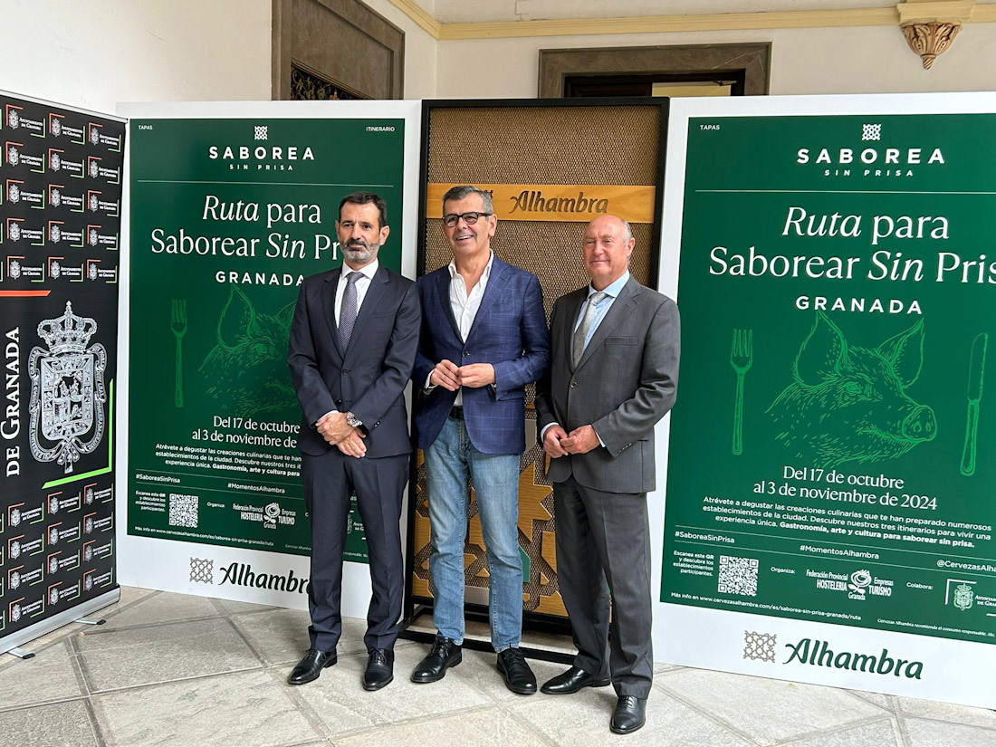 Presentación de la ruta para ‘Saborear sin Prisa’  (AYTO. GRANADA)