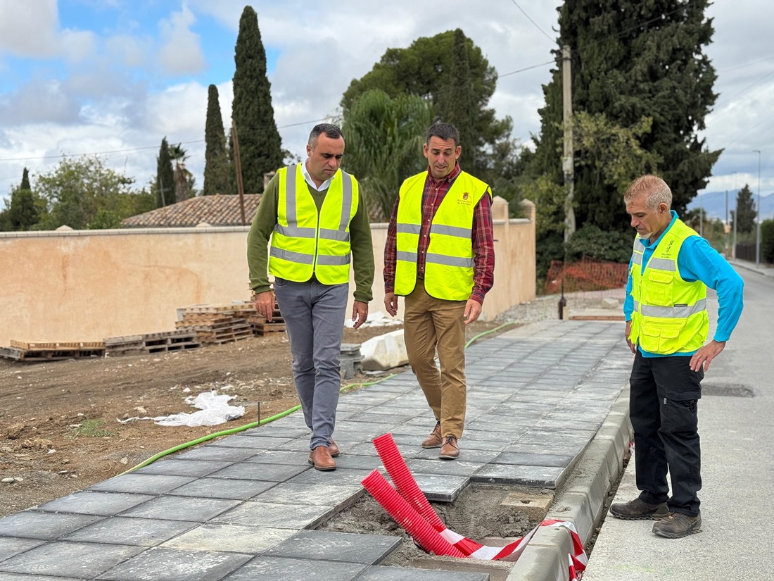 Visita a las obras (AYTO. ALHENDÍN)