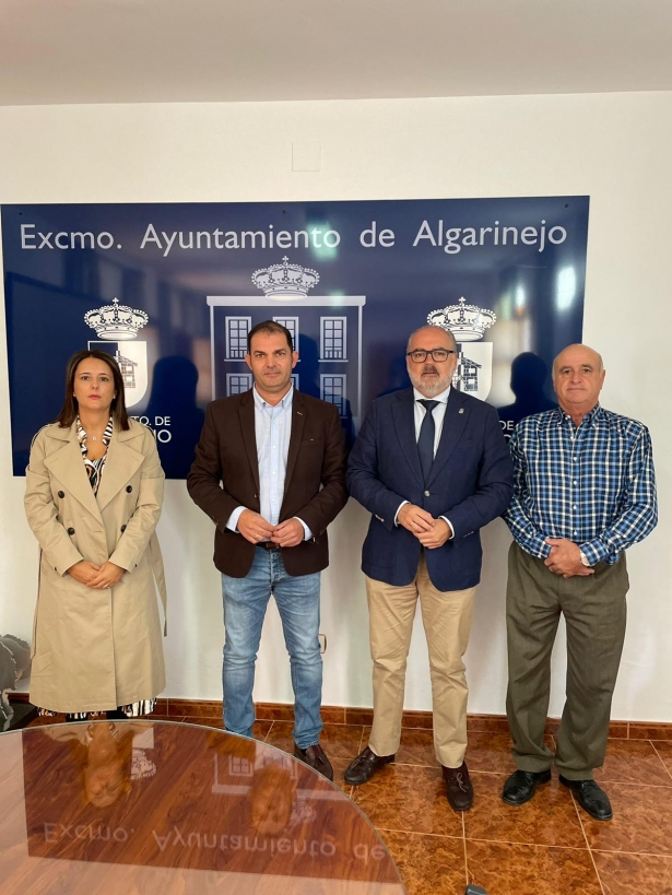 Imagen de la visita a Algarinejo (JUNTA)