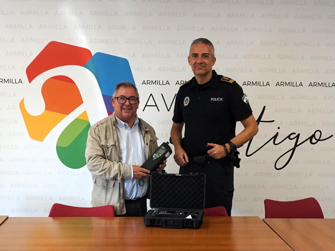 Nuevo alcoholímetro de la Policia Local de Armilla (AYTO. ARMILLA)