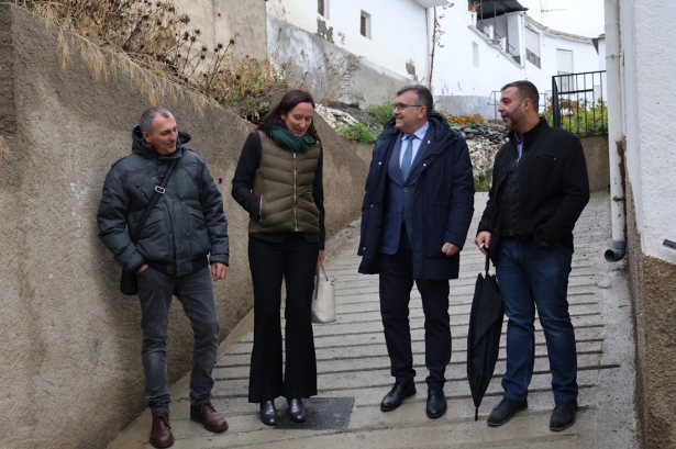 Imagen de la visita a Bérchules (SUBDELEGACIÓN)