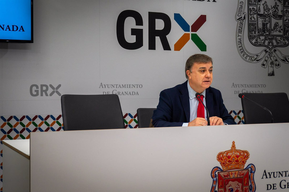 Francisco Fuentes, en su etapa como concejal del PP en el Ayuntamiento de Granada (PP)