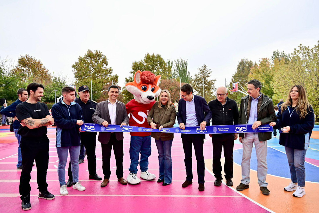 Inauguración de la pista deportiva (AYTO. GRANADA)