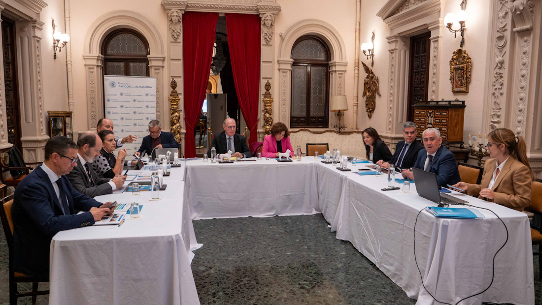 Reunión del Patronato de la Alhambra (FUNDACIÓN AMIGOS DE LA ALHAMBRA)