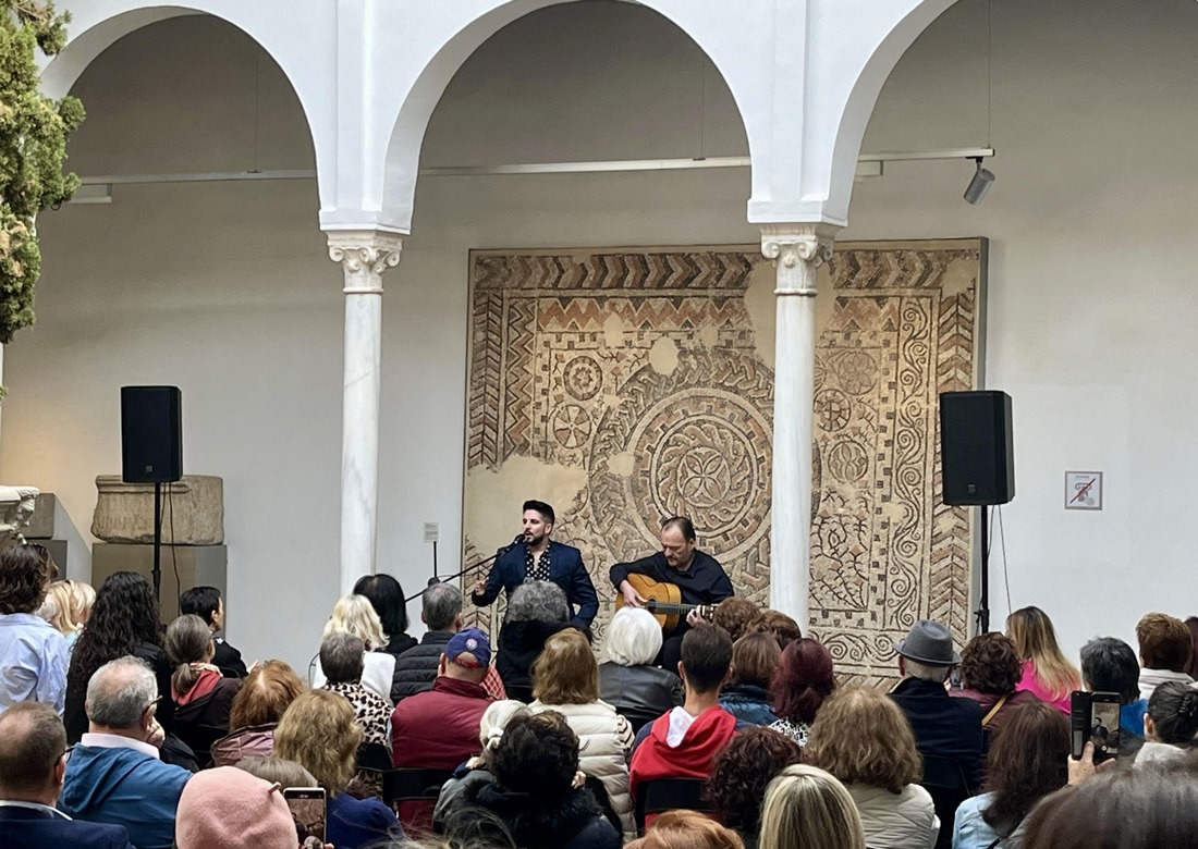 Iván Centenillo en el Museo Arqueológico (LA OFICINA DE LOS DESEOS)