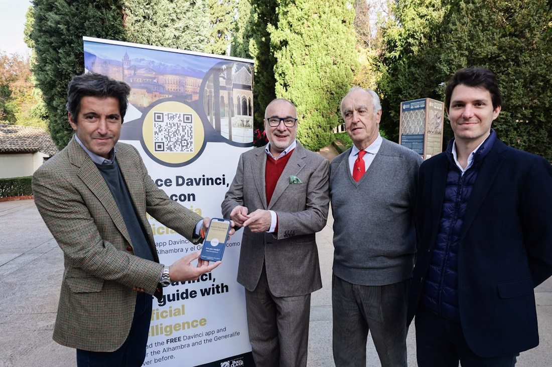 El director del Patronato de la Alhambra y Generalife, Rodrigo Ruiz-Jiménez, ha participado en la presentación del acuerdo sobre IA con la UPO (PATRONATO DE LA ALHAMBRA Y GENERALIFE)