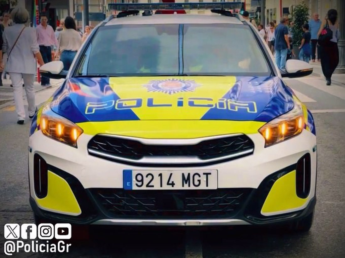 Vehículo de la Policía Local de Granada, en imagen de archivo (POLICÍA LOCAL DE GRANADA)