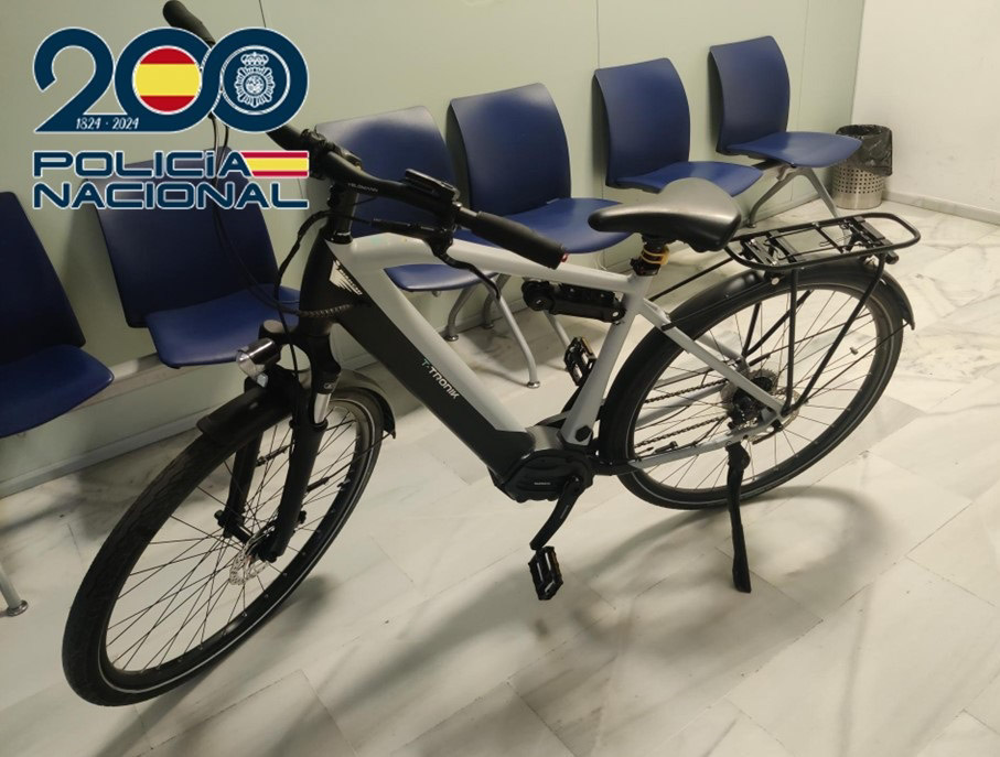 Bicicleta recuperada (POLICÍA NACIONAL)