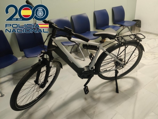 Bicicleta recuperada (POLICÍA NACIONAL)