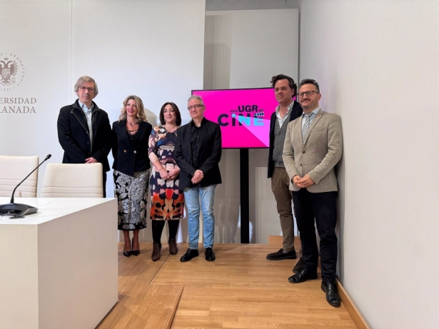 Acto de presentación del programa de actividades `Una UGR de cine` con motivo de los Goya 2025 (UGR)