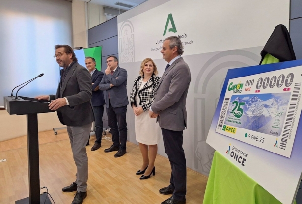 La ONCE va a dedicar el sorteo del próximo jueves 9 de enero al 25 aniversario de la declaración de Sierra Nevada como Parque Nacional (ONCE)