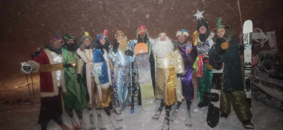 Los Reyes Magos en Sierra Nevada (CETURSA)