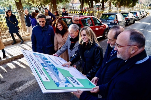 La alcaldesa de Granada, Marifrán Carazo, ha participado en la visita al entorno de la calle Divina Pastora (PERFIL DE MARIFRÁN CARAZO EN LA RED SOCIAL `X`)
