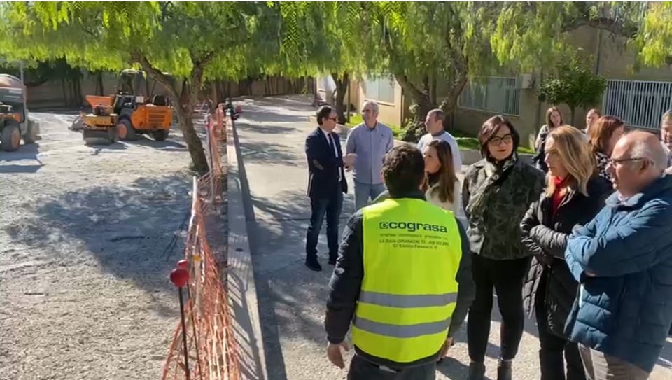 Visita a las obras del Colegio Reina Fabiola (JUNTA)