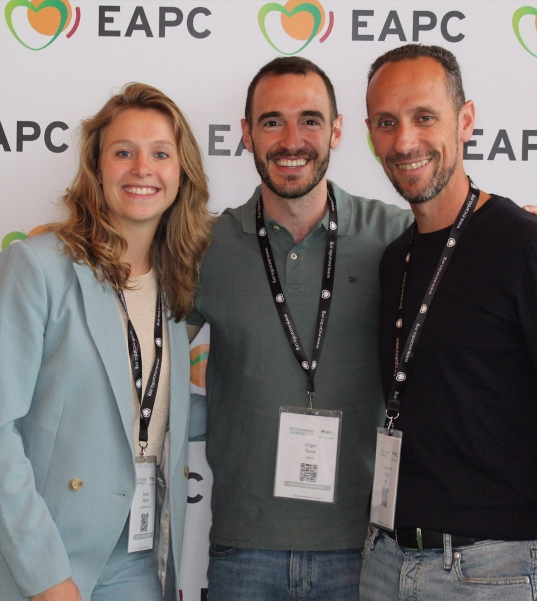 Expertos participantes en el estudio con el catedrático de la UGR Francisco B. Ortega, a la derecha en la imagen (UGR)
